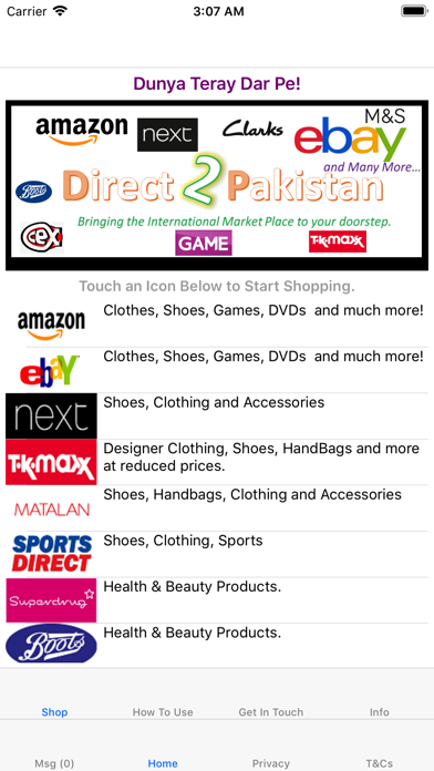 Screenshot #1 pour Direct2Pakistan