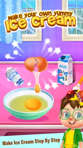 Game screenshot Make your own yummy Ice Cream apk
