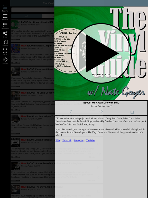The Vinyl Guide iPad screenshot 2 - Music app