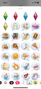 The Sims™ Sticker Pack screenshot #1 for iPhone