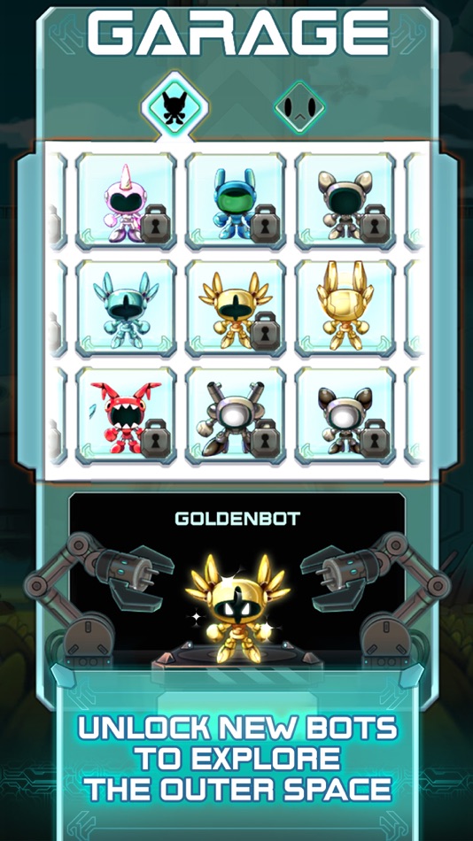 #3. Cosmobot – Hyper Jump (iOS) Podle: Ankama