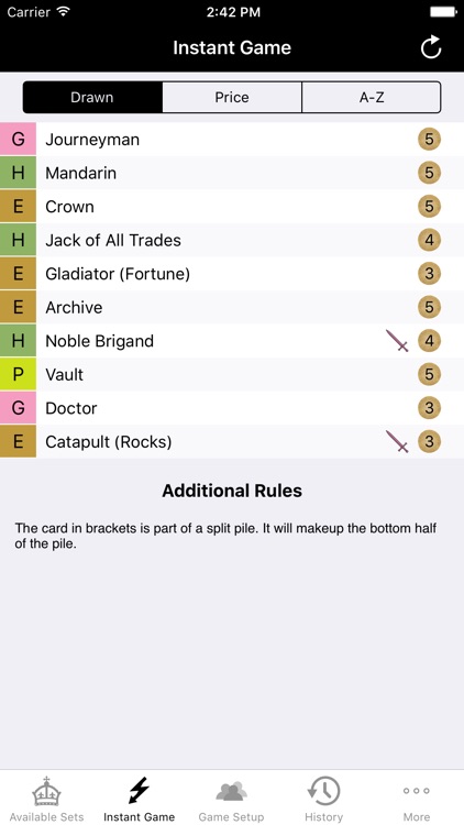 Dominion Card Randomiser