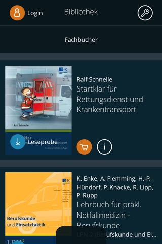 Rettungsdienst Bibliothek screenshot 2