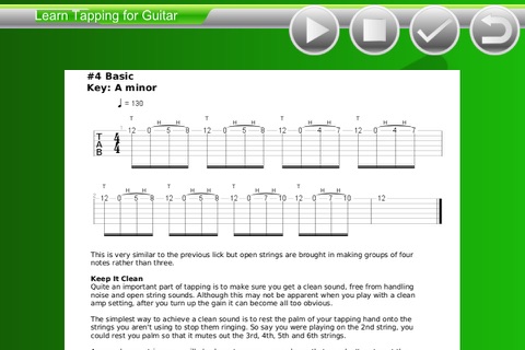 Learn Tapping for Guitar screenshot 3