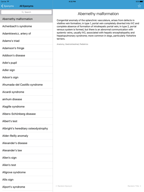 Screenshot #4 pour Eponyms