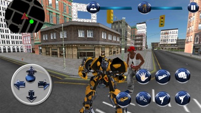 Future Flying City Robot screenshot 4