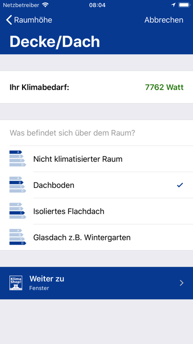 Screenshot #2 pour KlimaKonfigurator!