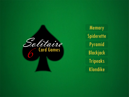 Screenshot #4 pour 6 Solitaire Card Games