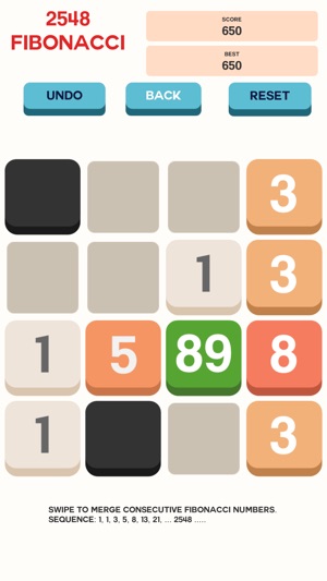Fibonacci Math Puzzle Pro(圖2)-速報App