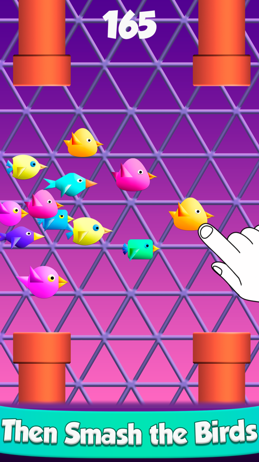 #2. Cool Birds Game - Fun Smash (iOS) 由: Eugene Mikhalevskiy