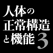 人体の正常構造と機能
