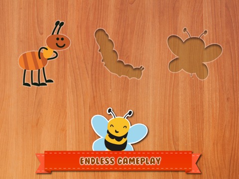 Fun Insect Shape Blocks Puzzleのおすすめ画像4