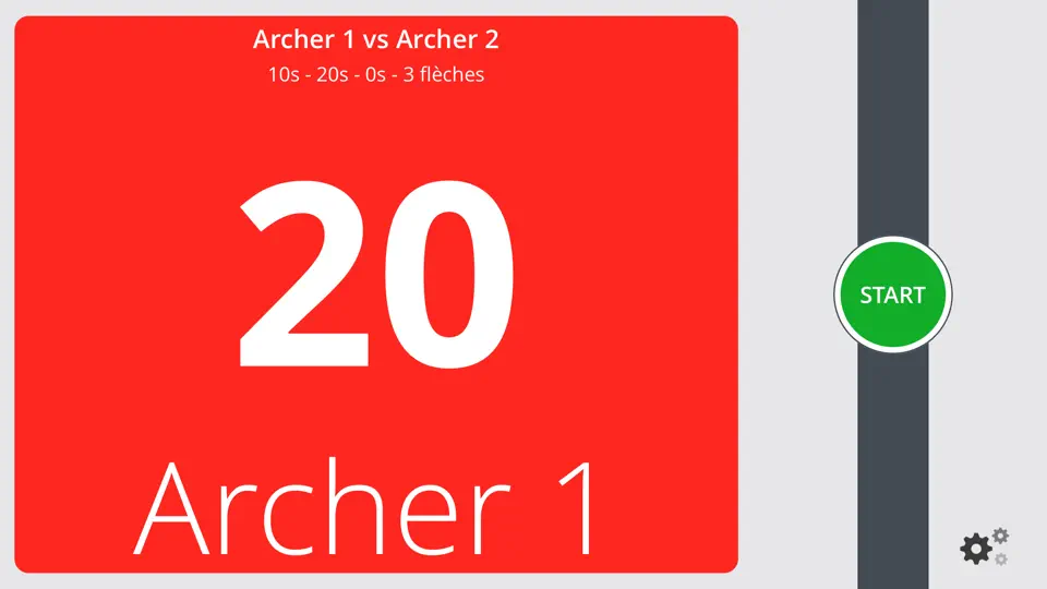 Capture d'écran de Chronotir sur iPhone 6