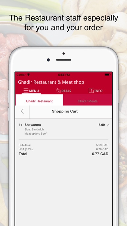 Ghadir Restaurant & Meat shop screenshot-3