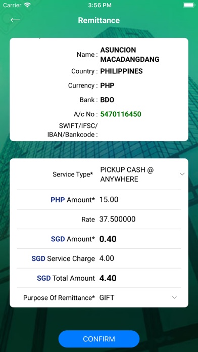 Brunphil Remittance screenshot 4