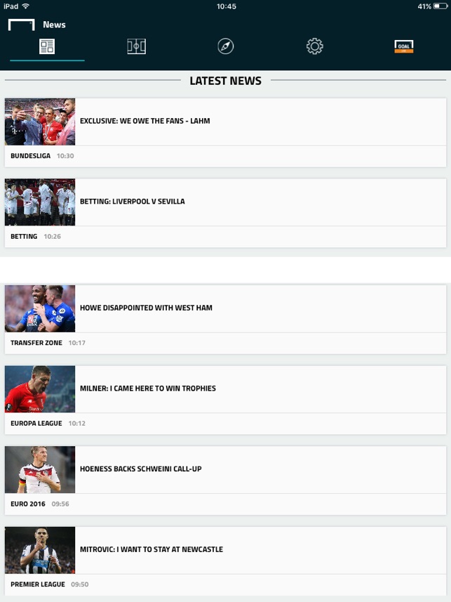 Goal Com をapp Storeで Goal Com をapp Storeで