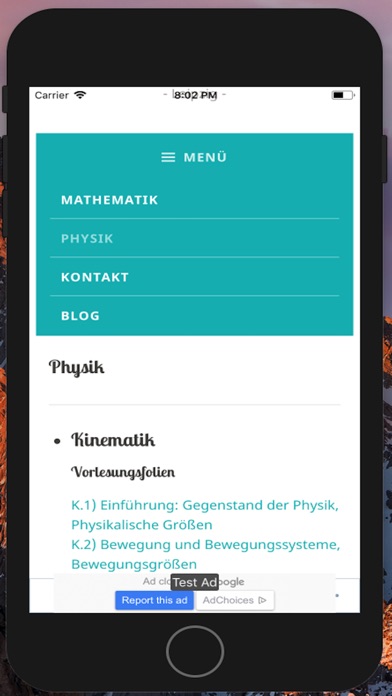 Studienkolleg screenshot 3