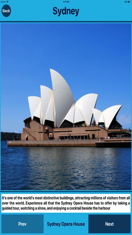 Sydney Australia Tourist Place