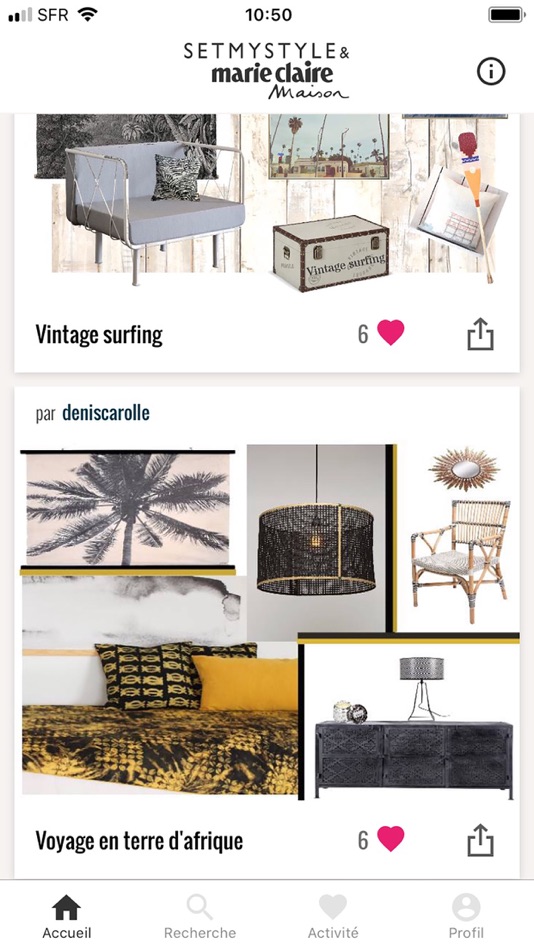 #2. SETMYSTYLE (iOS) By: Marie Claire Album SAS