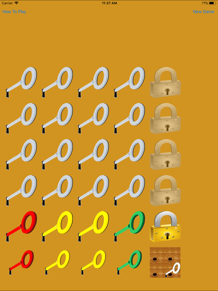 Unlock it with right Keys