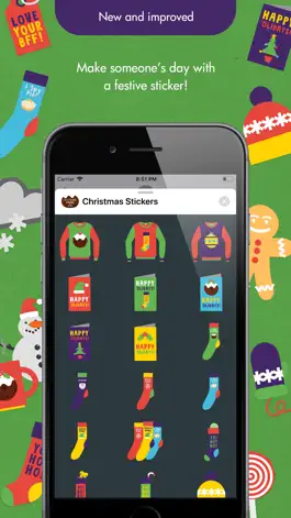 Game screenshot Ibbleobble Christmas Stickers hack