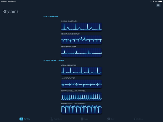 Screenshot #5 pour ACLS Rhythms and Quiz