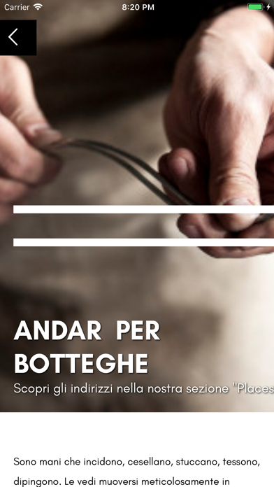 Screenshot #2 pour Oltrarno App