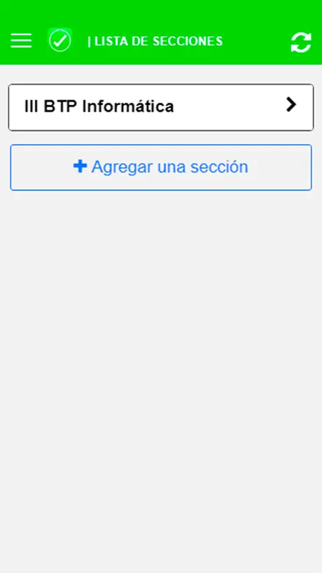 Lista de Asistencia