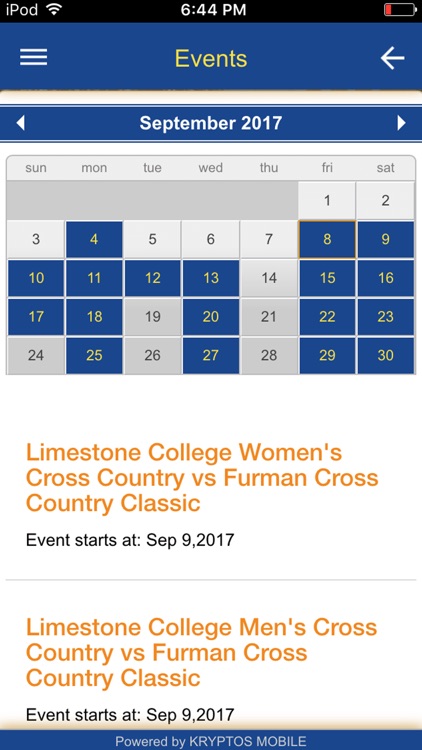 Limestone College App screenshot-3