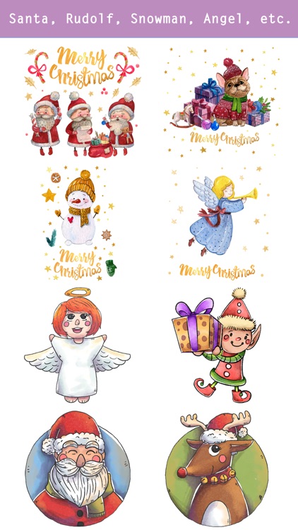 Beautiful Watercolor Christmas screenshot-3