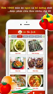 học nấu Ăn - 1000+ món Ăn ngon iphone screenshot 1