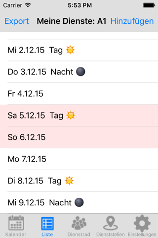 Polizei Dienstkalender screenshot 3