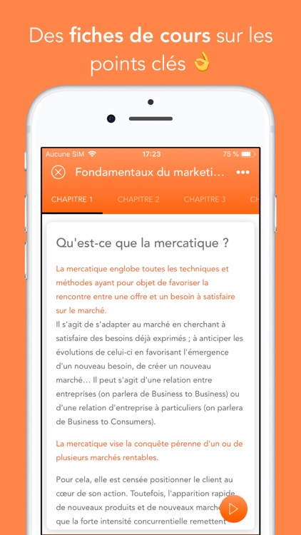 DUT, IUT: Révision, Cours, QCM