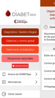 diabetapp iphone capturas de pantalla 1