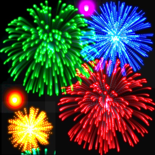 Real Fireworks Artwork Visualizer 4-in-1 HD 2014 - Play Awesome Light Show, Enjoy Fun Visuals, Make Cool Pictures for Instagram and Draw Amazing Art with Colors & Glow