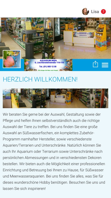 AQUARIUM WIEN APP