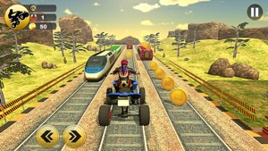 Subway Run ATV Bike Racing screenshot #3 for iPhone