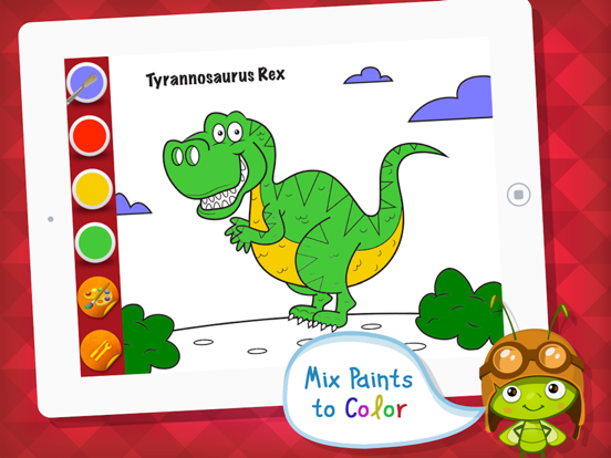 Color Mix n’ Paint (Dinosaur)のおすすめ画像1