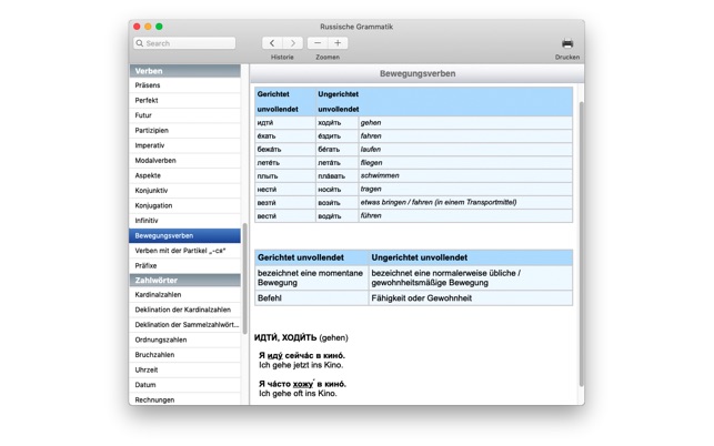 Russische Grammatik On The Mac App Store