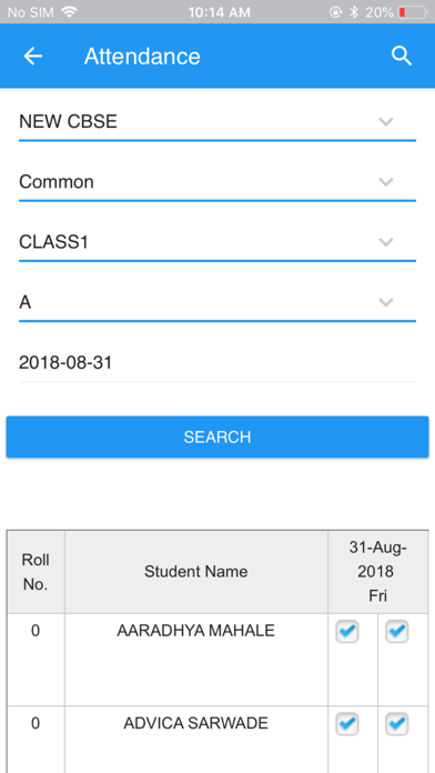 App screenshot