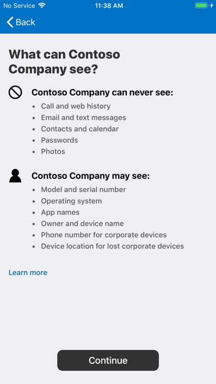 Intune Company Portal