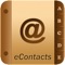 eContacts provides a simple interface to create and manage groups of your contacts for your addressbook