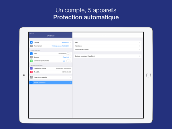 Screenshot #5 pour VPN Shield Professional
