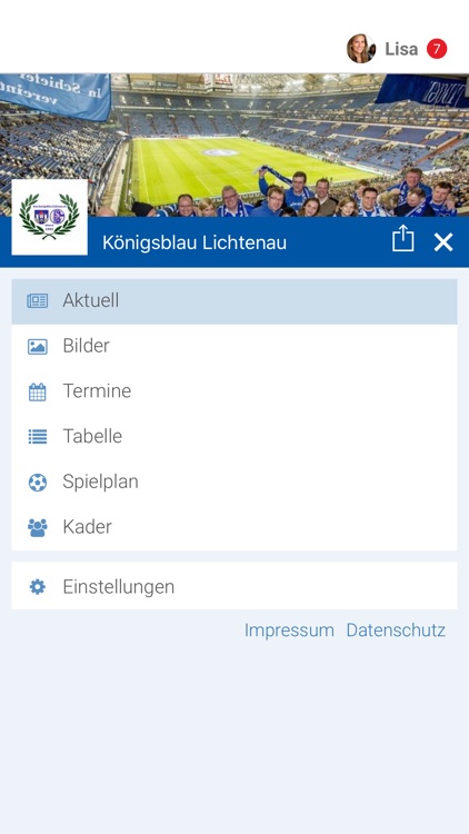 Königsblau Lichtenau