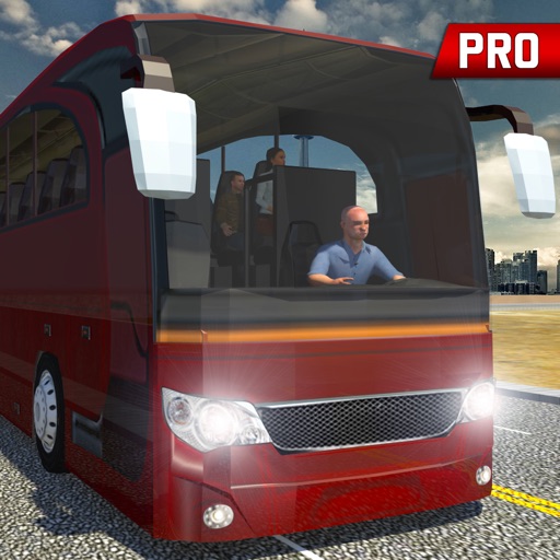 Coach Bus Simulator 3D: Driving School Game icon