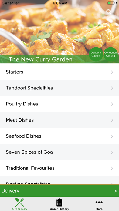 The New Curry Garden screenshot 2