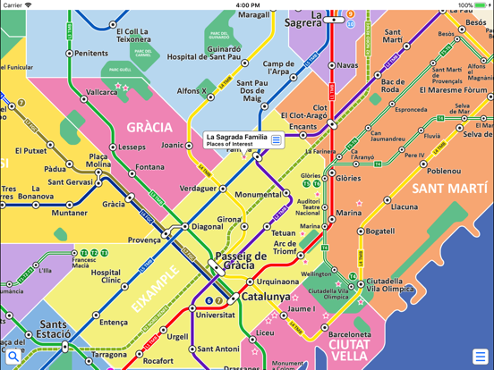 Screenshot #4 pour Barcelona Metro by Zuti