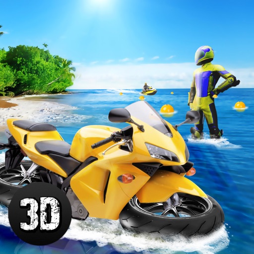 Surfing Bike Water Wave Racing iOS App