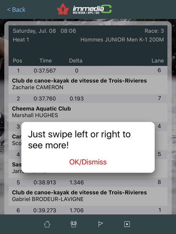 Screenshot #5 pour Canoe Kayak Canada