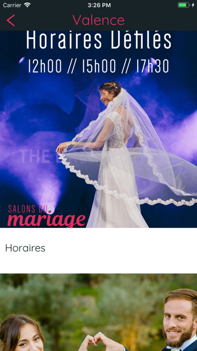 Salons du Mariage du Sud Est screenshot 4